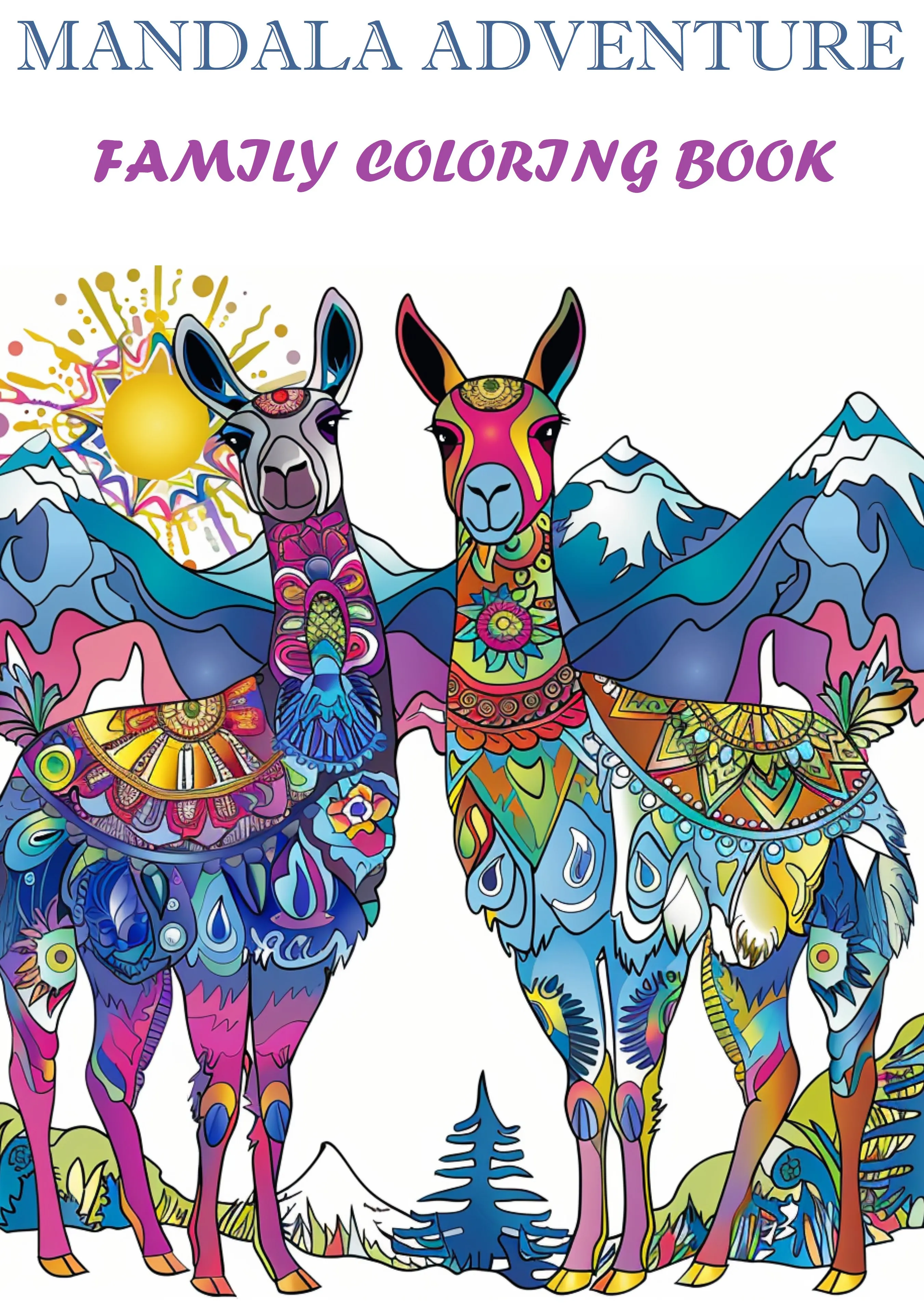 Create colorful animal stories! Our coloring books are the perfect way to relax and develop your artistic talents.
