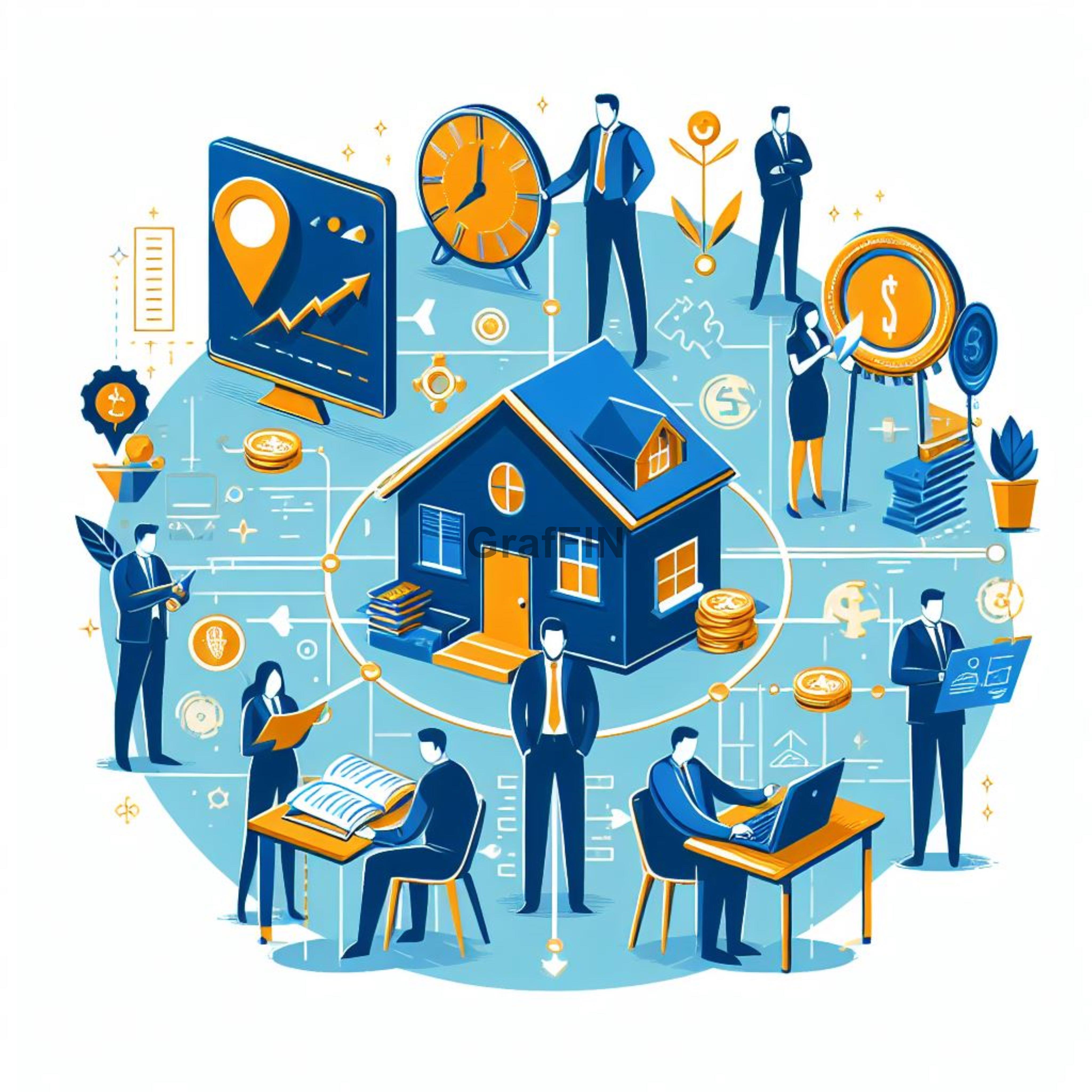 Graphic illustration , startups
